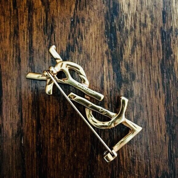 Stunning Saint Laurent Opyum Brooch - Picture 2 of 3